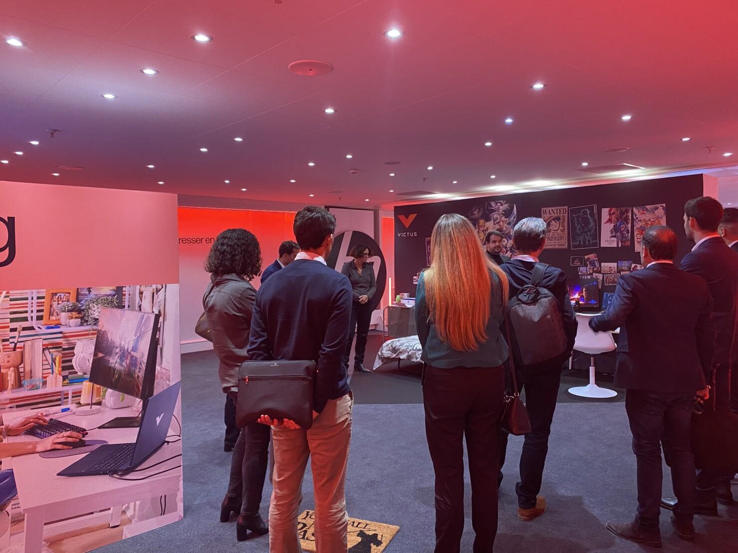 Réception dans la salle Scarlett