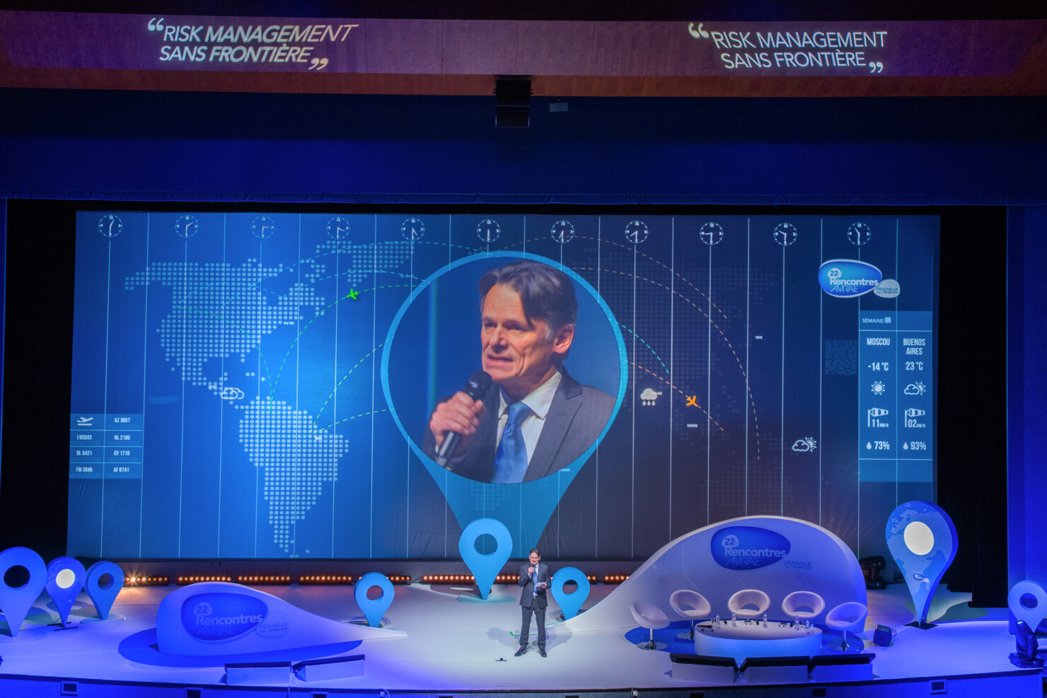 Scène de l'auditorium Michel d'Ornano