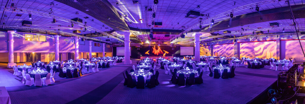 Dîner de Gala dans les halls du Centre des Congrès Deauville