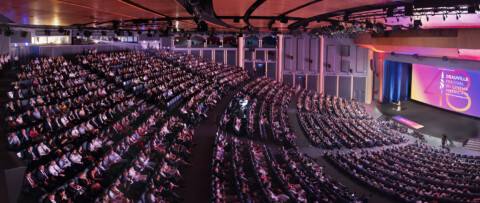 Projection dans l'auditorium du CID Deauville