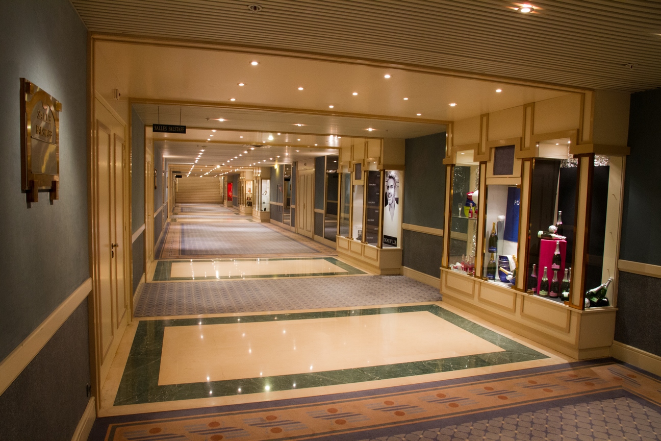 La galerie du Casino du Centre International de Deauville