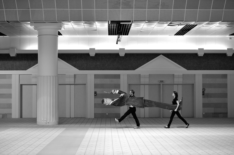 Dans les halls du CID Deauville