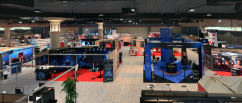 Le hall 1 lors d'une exposition