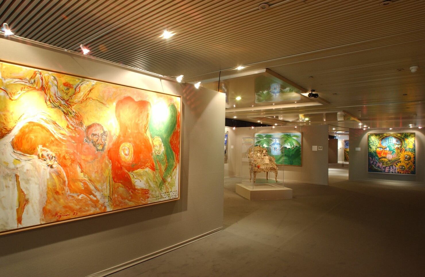 Exposition d'art au CID Deauville