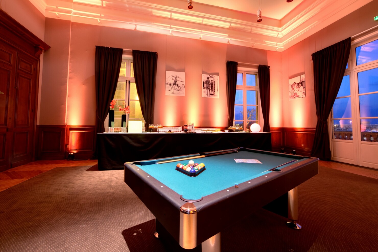 Salon Royal à la Villa le Cercle Deauville