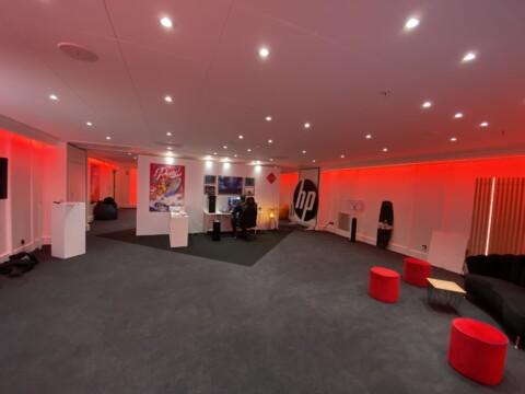 La salle de réunion Scarlett du C.I.D