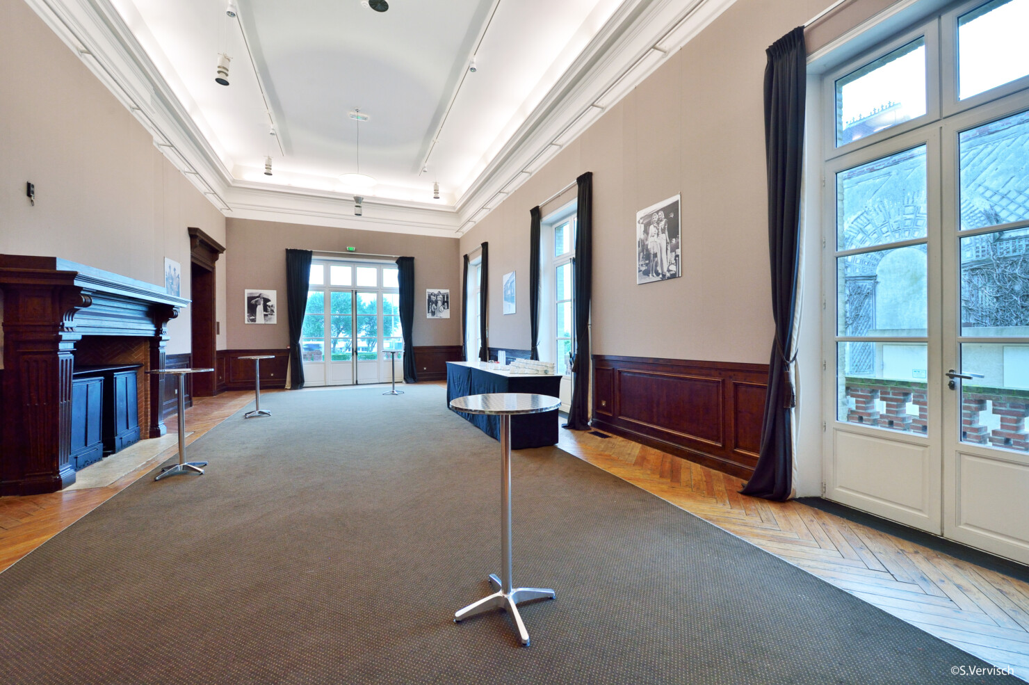 Le salon Casino de la Villa Le Cercle