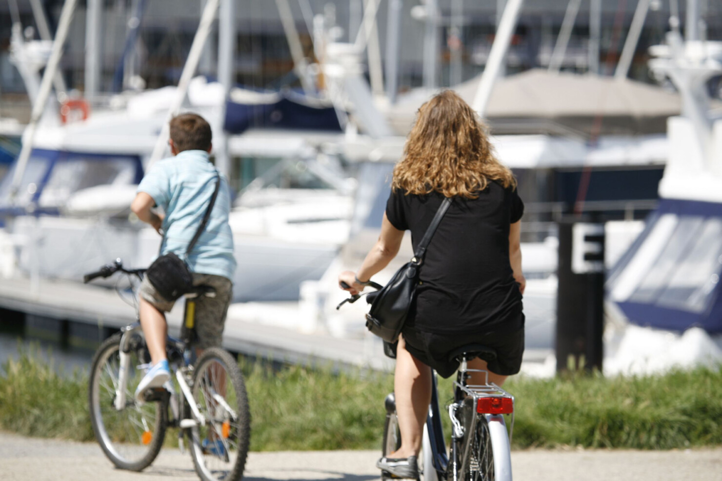 Balade à vélo à Deauville