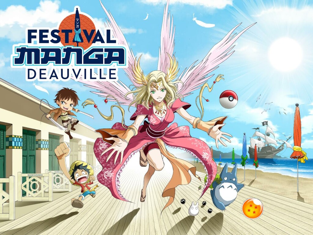 Affiche Festival du Manga de Deauville 2023