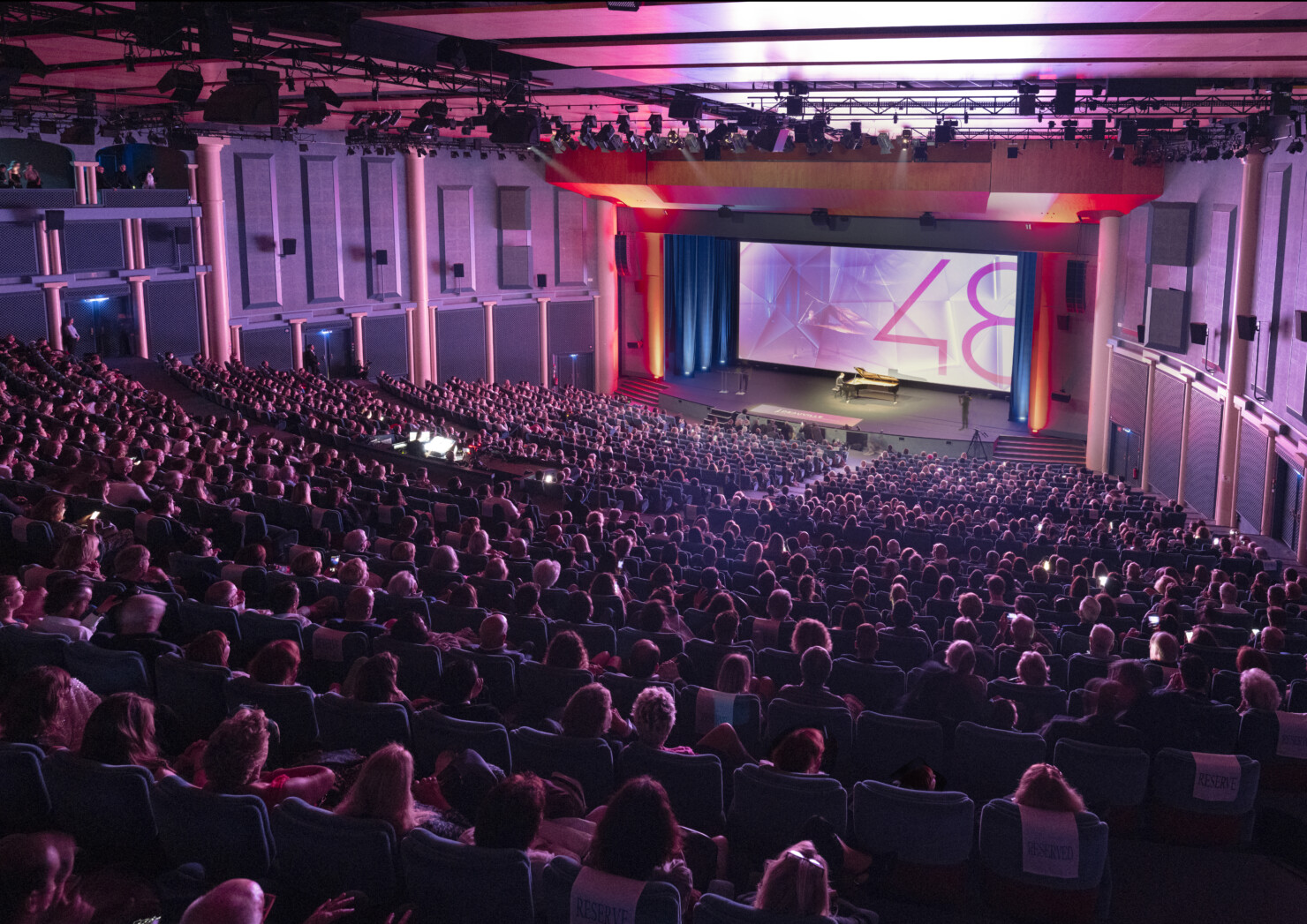 L'auditorium Michel d'Ornano pendant le 48e Festival du Cinéma Américain