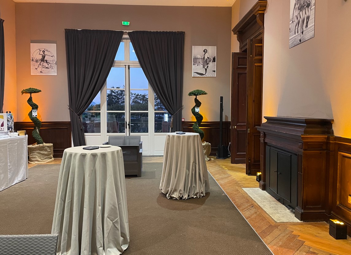 Réception à la Villa Le Cercle