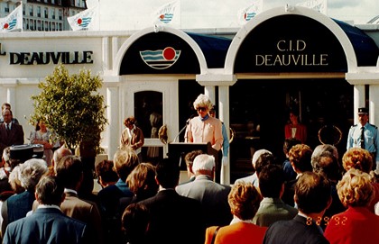 Inauguration de l'avenue Lucien Barrière