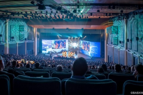 Auditorium Michel d'Ornano pendant un congrès